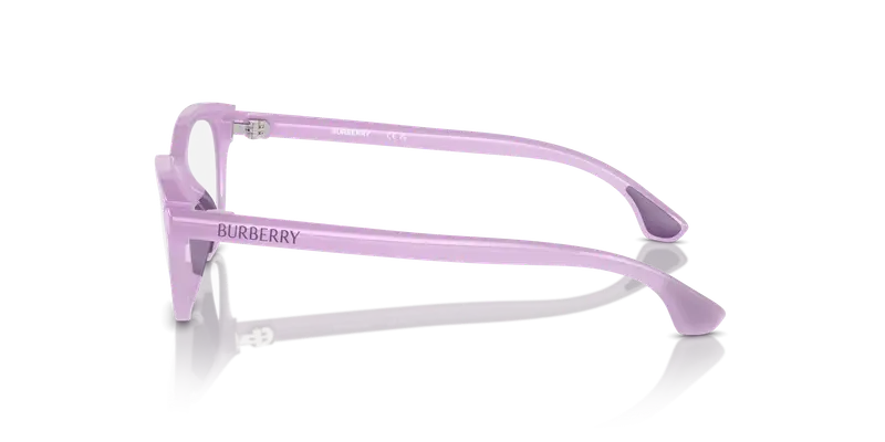 Burberry Bambino JB2010U 4133 Montature da vista Iniettato Viola Trasparente Squadrata Normale miniatura 3