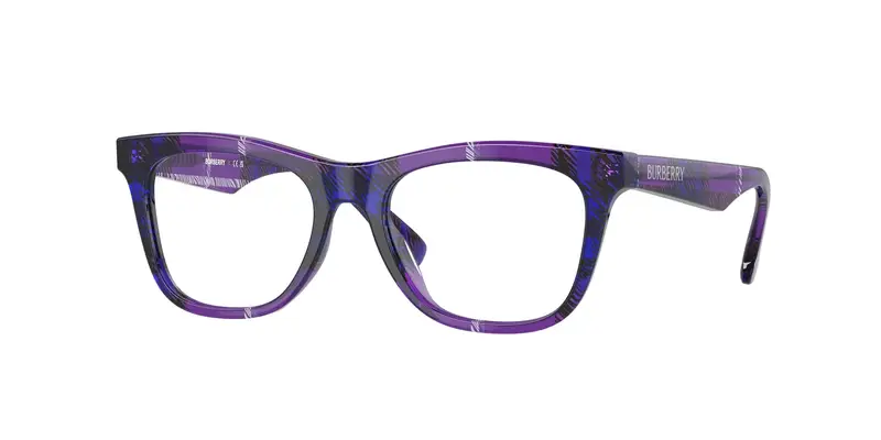 Burberry Bambino JB2012 4113 Montature da vista Acetato Viola Trasparente Squadrata Normale
