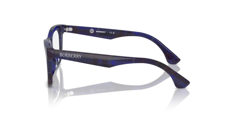 Burberry Bambino JB2012 4114 Montature da vista Acetato Blu Trasparente Squadrata Normale miniatura 3