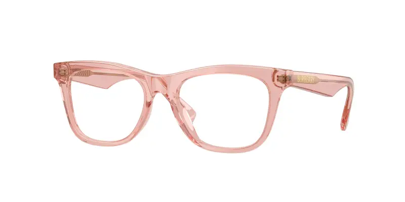 Bambino JB2012 4214 Montature da vista Acetato Rosa Trasparente Squadrata Normale