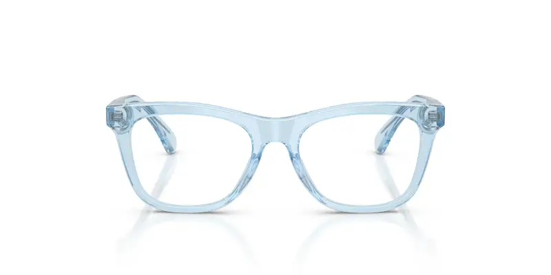 Bambino JB2012 4215 Montature da vista Acetato Blu Trasparente Squadrata Normale miniatura 3