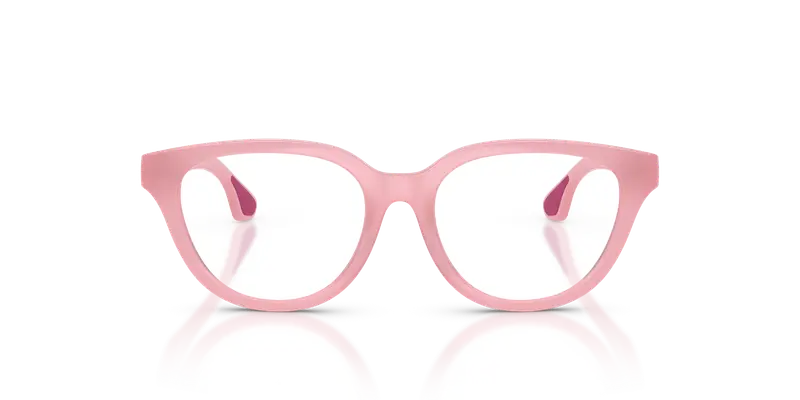 Burberry Bambino JB2013U 4180 Montature da vista Iniettato Rosa Trasparente Pantos Normale miniatura 2