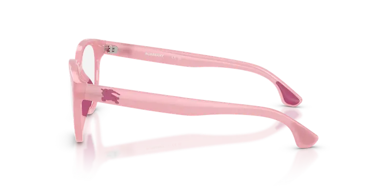 Burberry Bambino JB2013U 4180 Montature da vista Iniettato Rosa Trasparente Pantos Normale miniatura 3