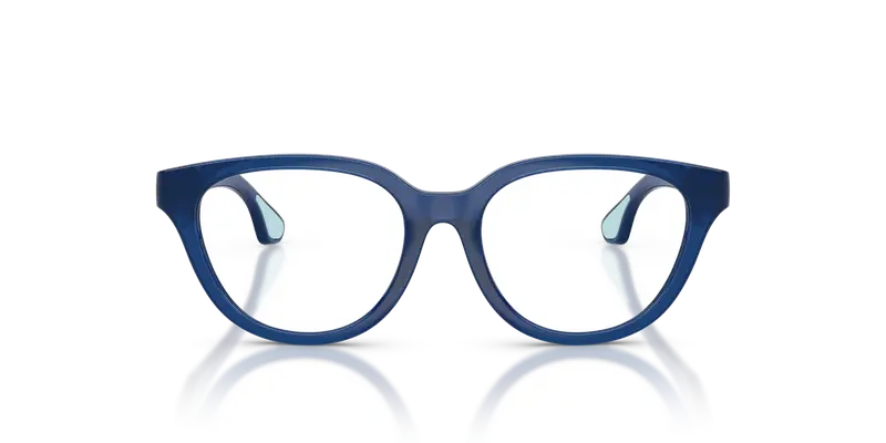 Burberry Bambino JB2013U 4183 Montature da vista Iniettato Blu Trasparente Pantos Normale miniatura 2