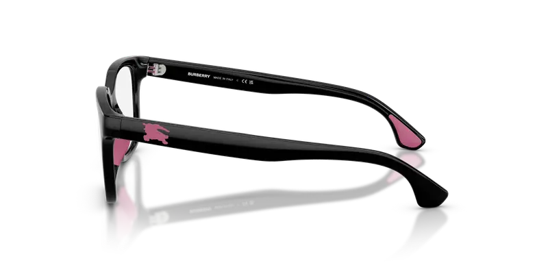 Burberry Bambino JB2014U 3001 Montature da vista Iniettato Nero Trasparente Squadrata Normale miniatura 3