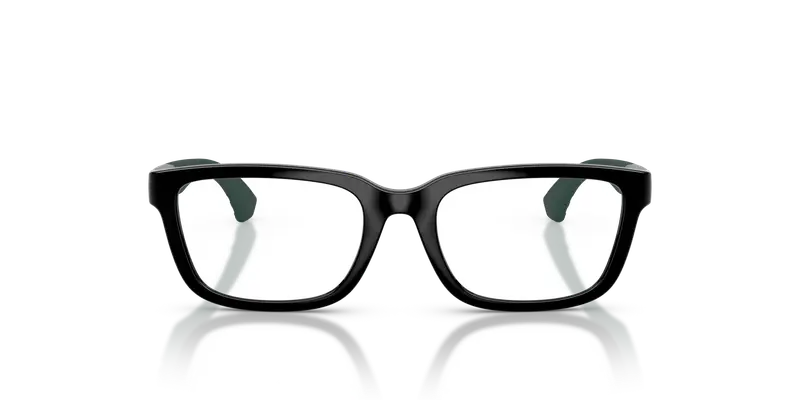 Burberry Bambino JB2015U 3001 Montature da vista Iniettato Nero Trasparente Squadrata Normale miniatura 2