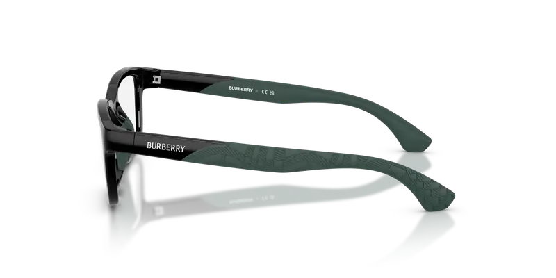 Burberry Bambino JB2015U 3001 Montature da vista Iniettato Nero Trasparente Squadrata Normale miniatura 3