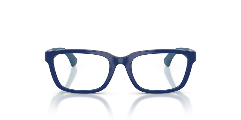 Burberry Bambino JB2015U 4129 Montature da vista Iniettato Blu Trasparente Squadrata Normale miniatura 2