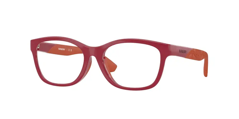 Burberry Bambino JB2016U  4181 Montature da vista Iniettato Rosso Trasparente Squadrata Normale