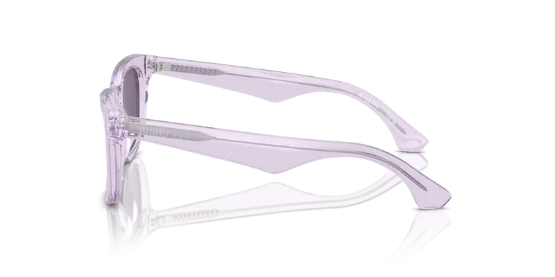 Burberry Bambino JB4002 40951A Occhiali da sole Acetato Viola Viola Squadrata Normale miniatura 3