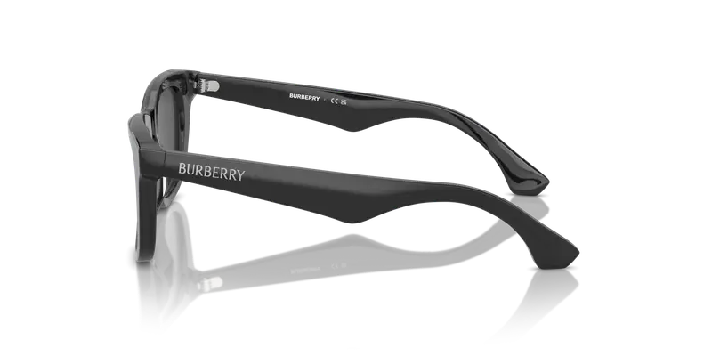 Burberry Bambino JB4002 411287 Occhiali da sole Acetato Grigio Grigio Squadrata Normale miniatura 3