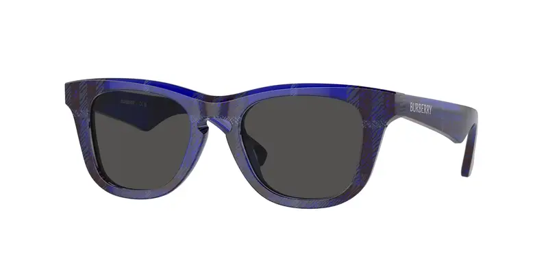 Burberry Bambino JB4002 411480 Occhiali da sole Acetato Blu Blu Squadrata Normale