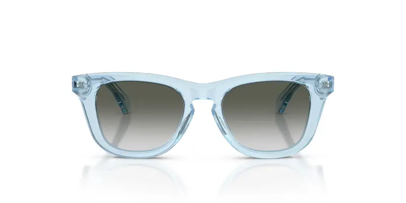 Bambino JB4002 42158E Occhiali da sole Acetato Blu Verde Squadrata Normale Sfumato miniatura 3