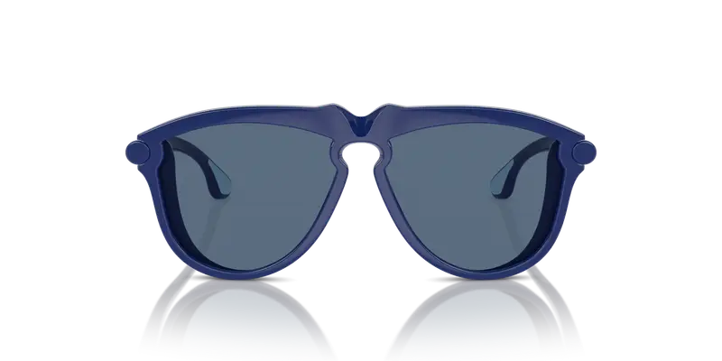 Burberry Bambino JB4003U 412980 Occhiali da sole Iniettato Blu Blu Pilot Normale miniatura 2