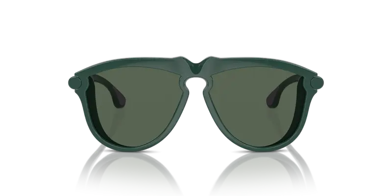 Burberry Bambino JB4003U 413071 Occhiali da sole Iniettato Verde Verde Pilot Normale miniatura 2