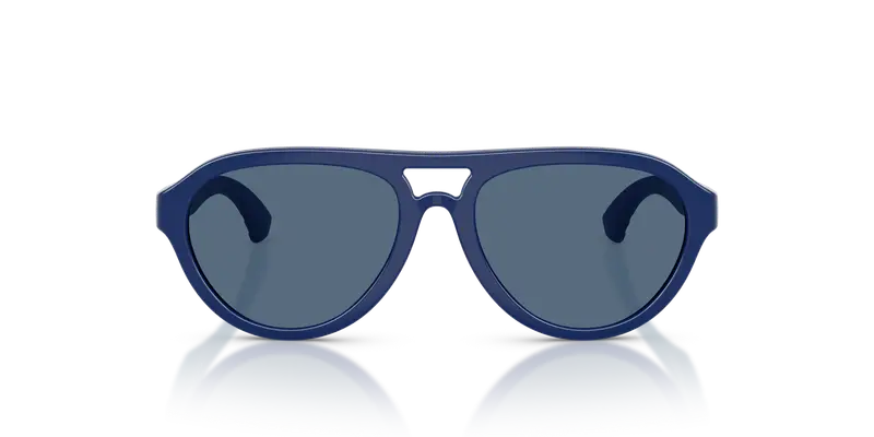Burberry Bambino JB4005U 412980 Occhiali da sole Iniettato Blu Blu Pilot Normale miniatura 2