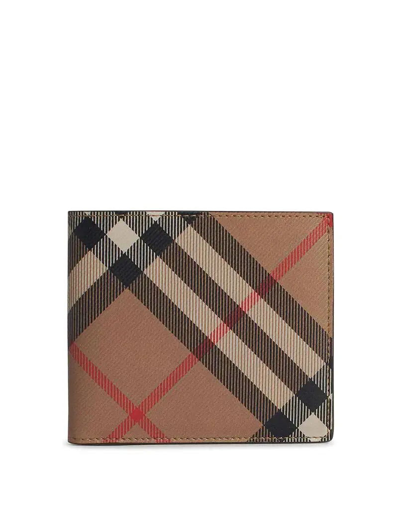 Beige Polyurethane Cardholder