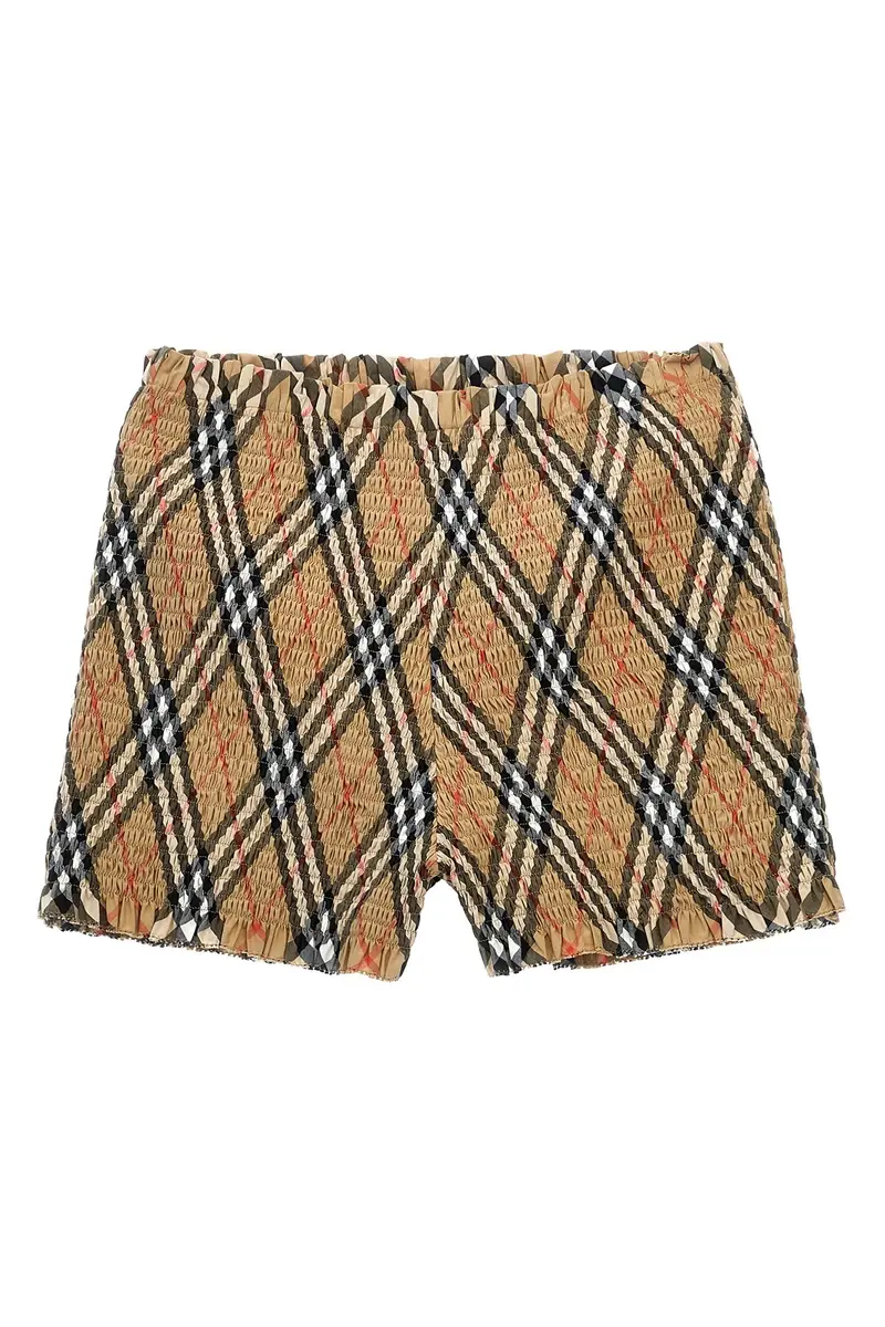 Bermuda Punto Smock Beige