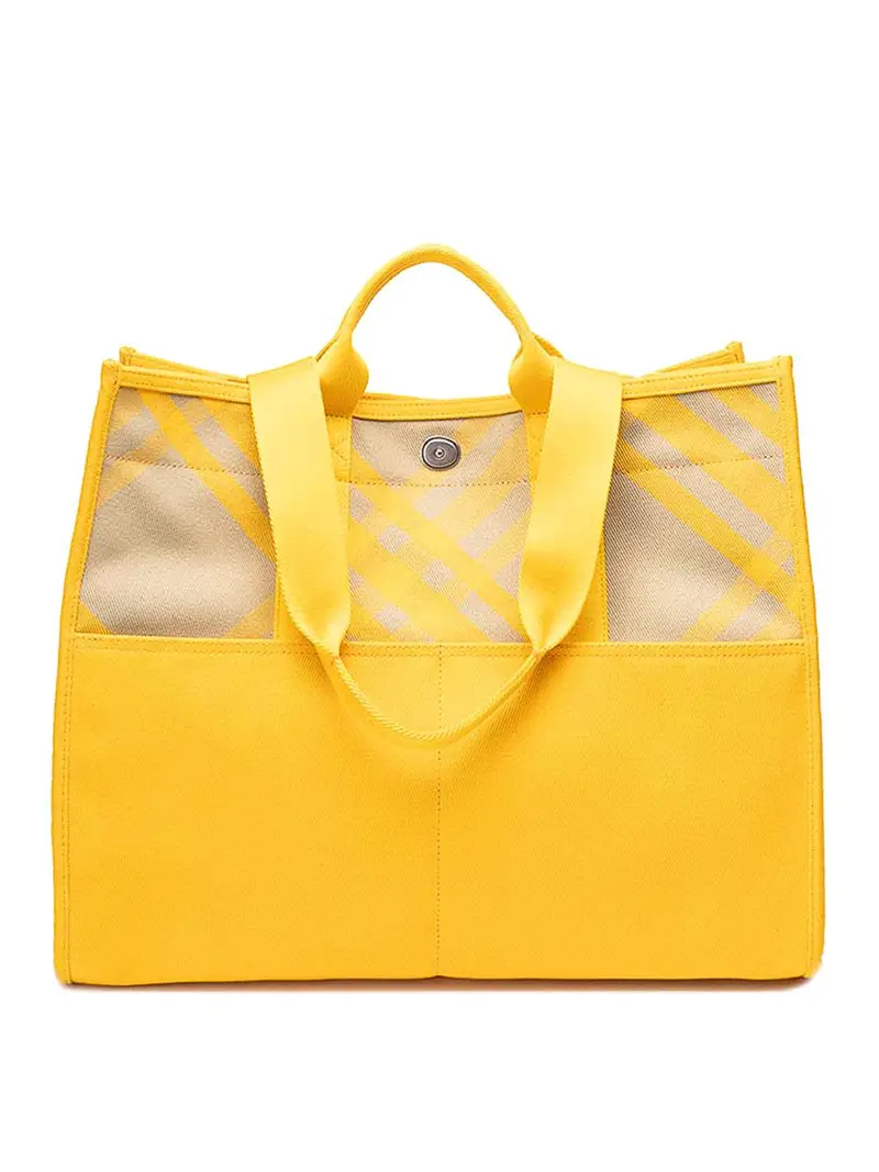 Borsa tote Giallo