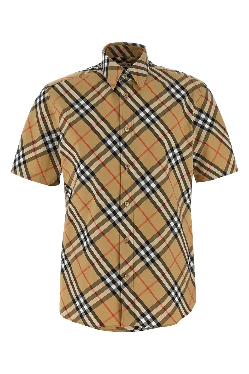 Camicia 'Burberry Check' Beige