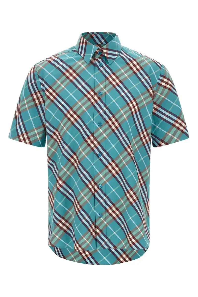 Burberry Maglia 'Robert' Azzurro in Cotone