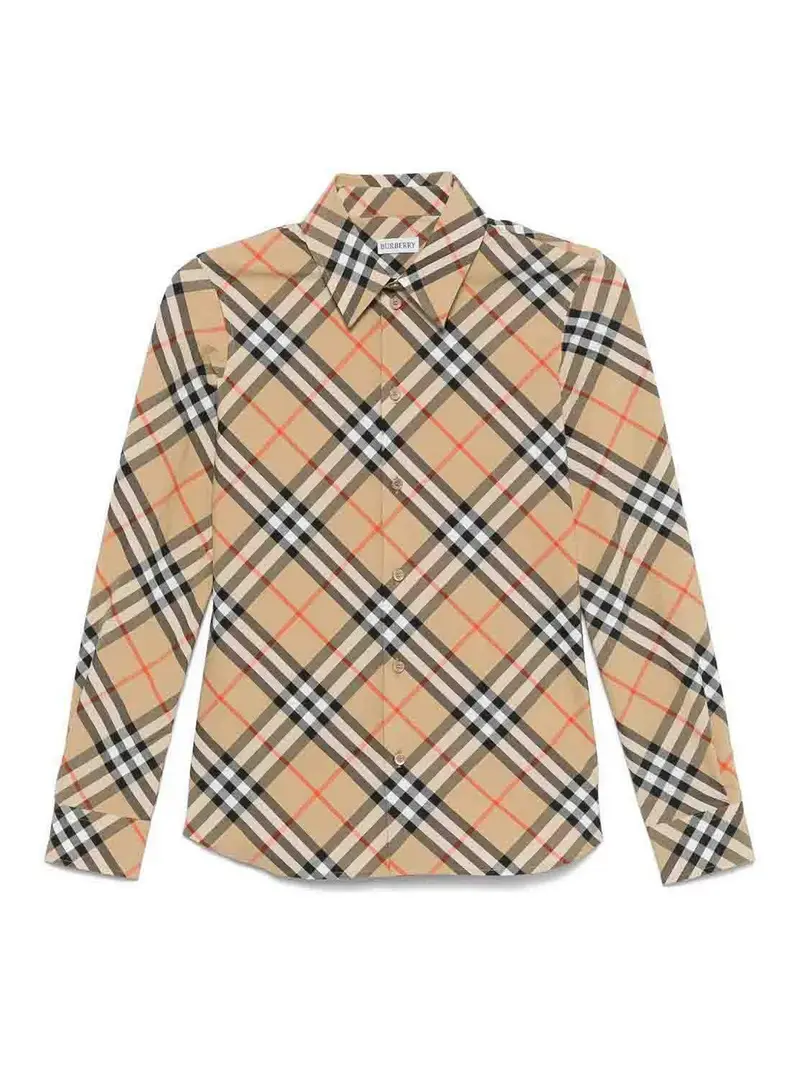 Camicia Tartan Marrone