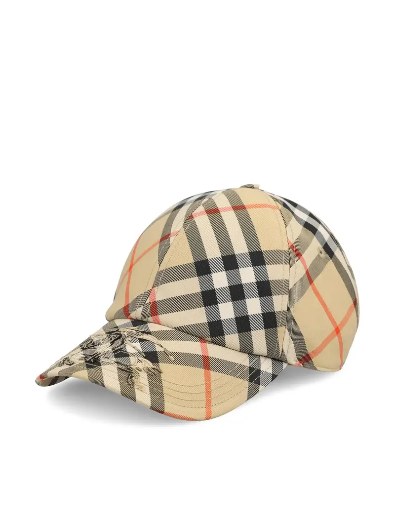 Cappellino Da Baseball Check BEIGE