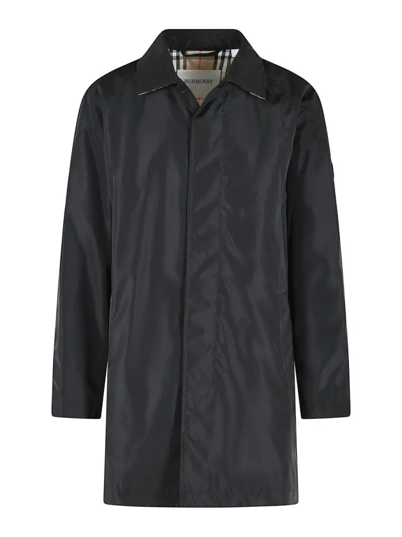 Burberry Cappotto per auto Ridgewood in nylon nero