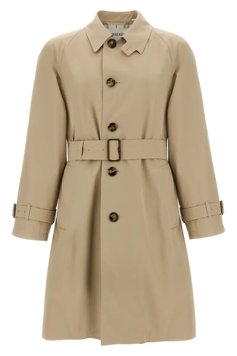 Car Coat Gabardine Beige