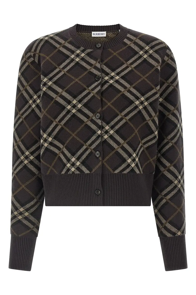 Burberry Cardigan Marrone 2552722
