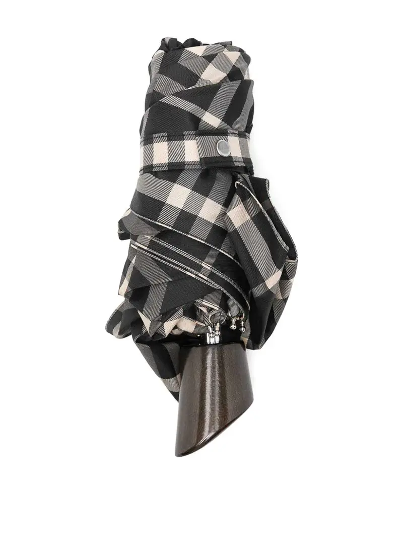 Controlla l ombrello Nero