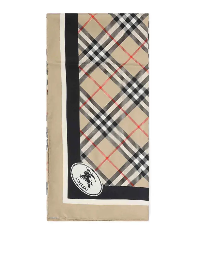 Controlla la sciarpa Beige