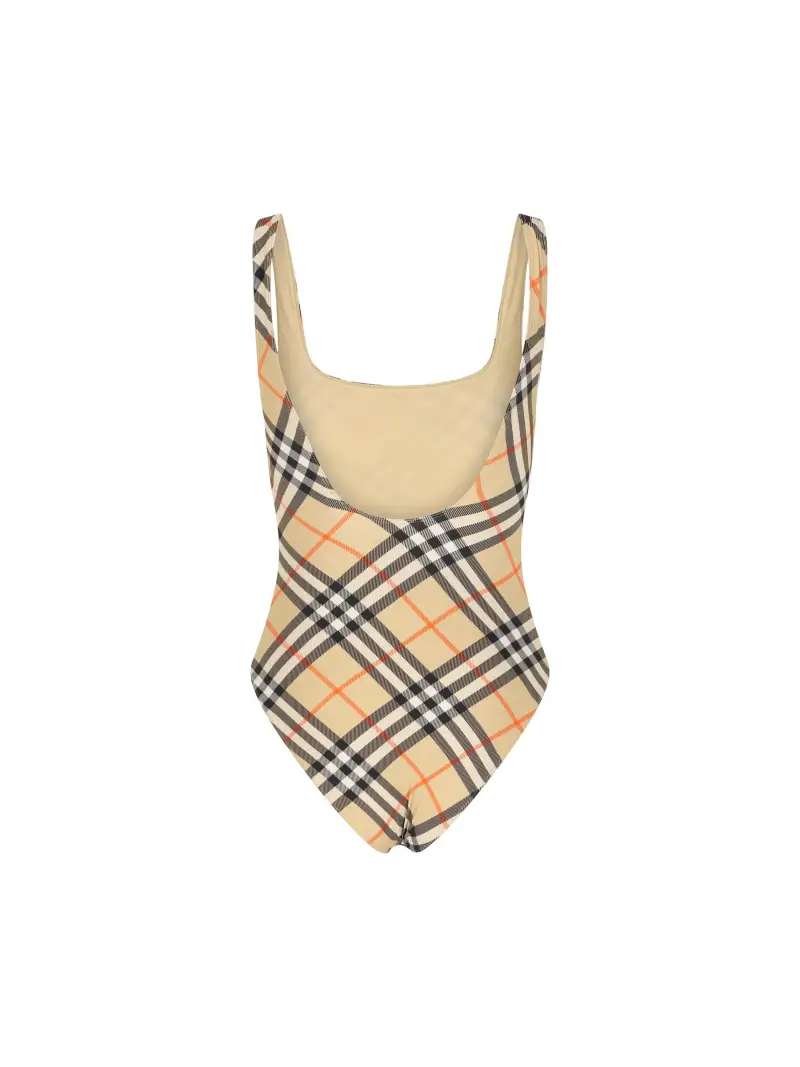 Costume Check BEIGE miniatura 2