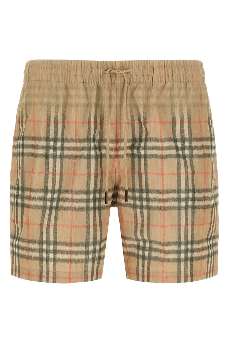 Burberry Costume Seb Deg beige in tessuto tecnico