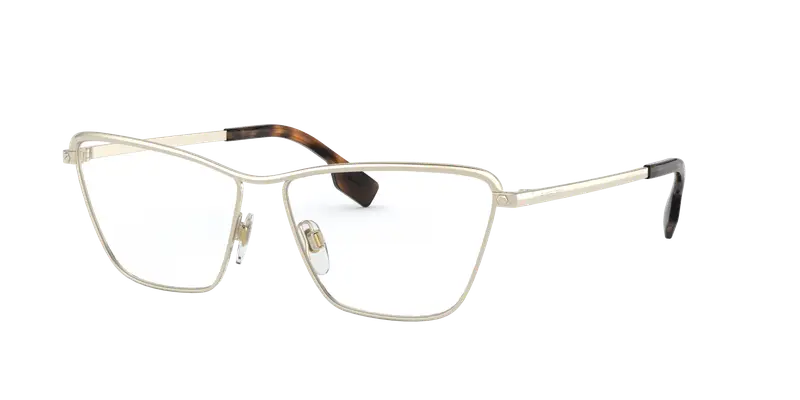 Burberry Donna BE1343 1109 Montature da vista Metallo Oro  Squadrata