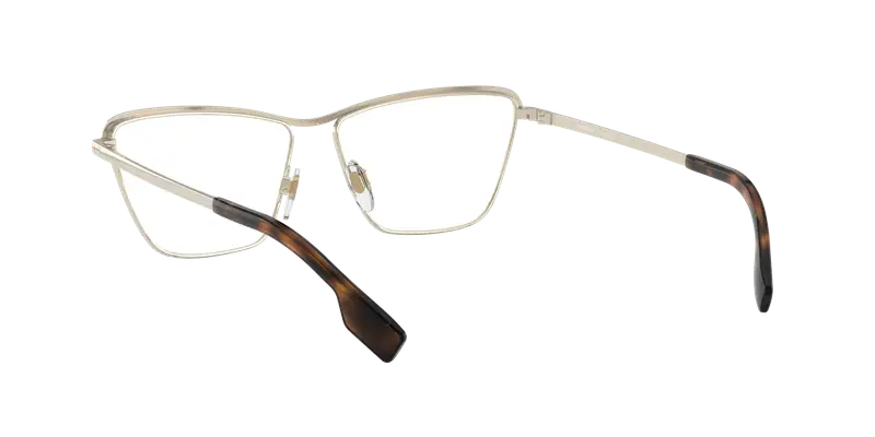 Burberry Donna BE1343 1109 Montature da vista Metallo Oro Squadrata miniatura 3