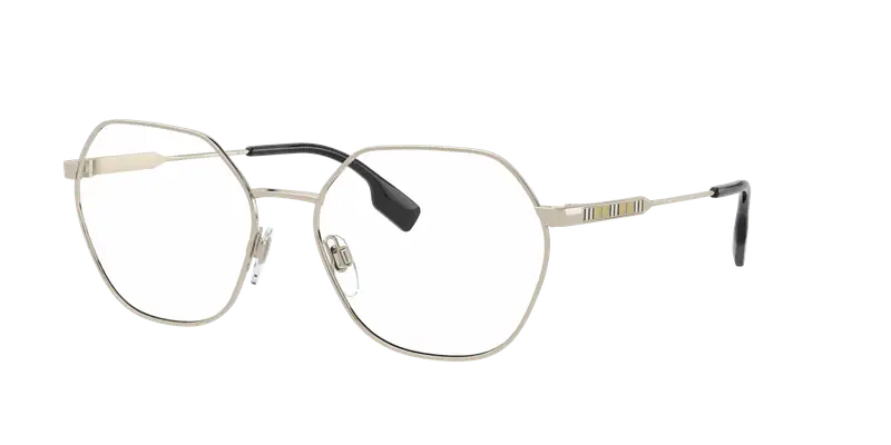 Burberry Donna BE1350 Erin 1109 Montature da vista Metallo Oro Geometrica