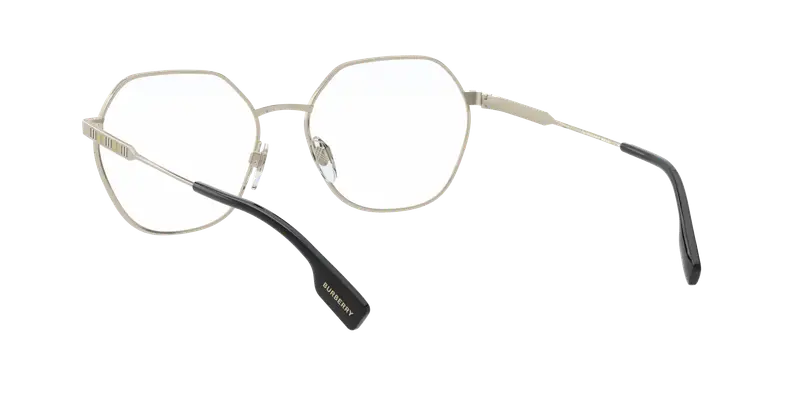 Burberry Donna BE1350 Erin 1109 Montature da vista Metallo Oro Geometrica miniatura 3