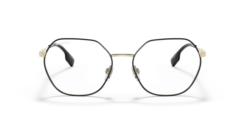 Burberry Donna BE1350 Erin 1326 Montature da vista Metallo Nero Geometrica miniatura 2