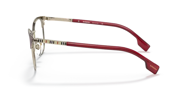 Burberry Donna BE1355 SOPHIA 1319 Montature da vista Metallo Oro Trasparente Squadrata Normale miniatura 3