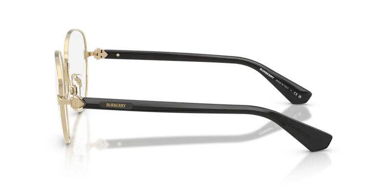 Burberry Donna BE1394 1355 Montature da vista Metallo Oro Trasparente Pantos Normale miniatura 3