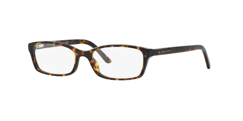 Burberry Donna BE2073 3002 Montature da vista Acetato Marrone Trasparente Pillow Normale