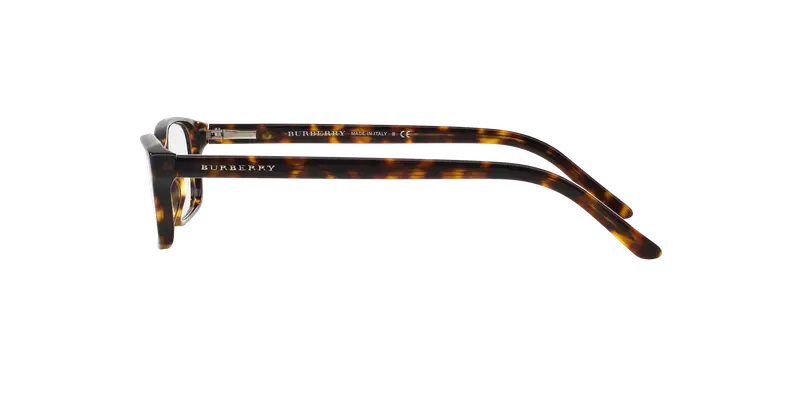 Burberry Donna BE2073 3002 Montature da vista Acetato Marrone Trasparente Pillow Normale miniatura 2