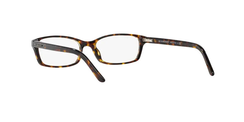 Burberry Donna BE2073 3002 Montature da vista Acetato Marrone Trasparente Pillow Normale miniatura 3