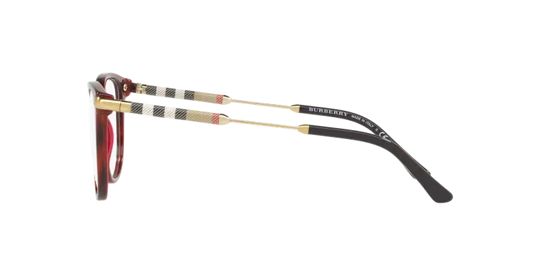 Burberry Donna BE2255Q 3657 Montature da vista Acetato Tartaruga Trasparente Squadrata Normale miniatura 2