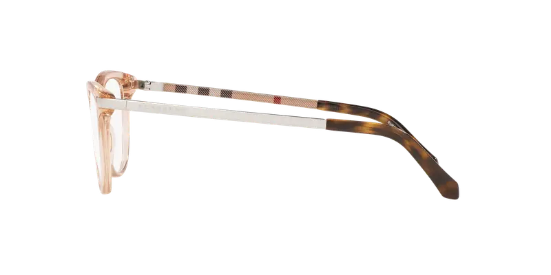 Burberry Donna BE2280 3358 Montature da vista Acetato Rosa Trasparente Squadrata Normale miniatura 2