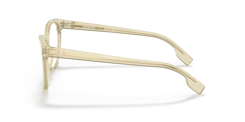 Burberry Donna BE2345 CAROLINE 3852 Montature da vista Acetato Giallo Trasparente Squadrata Normale miniatura 3