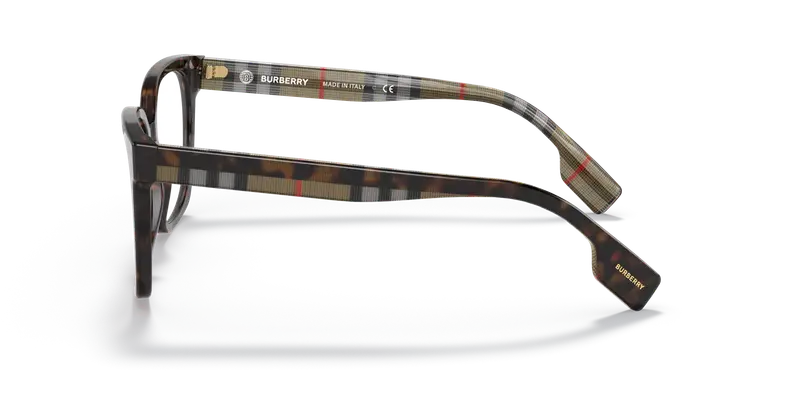 Burberry Donna BE2347 EVELYN 3943 Montature da vista Acetato Marrone Trasparente Squadrata Normale miniatura 3