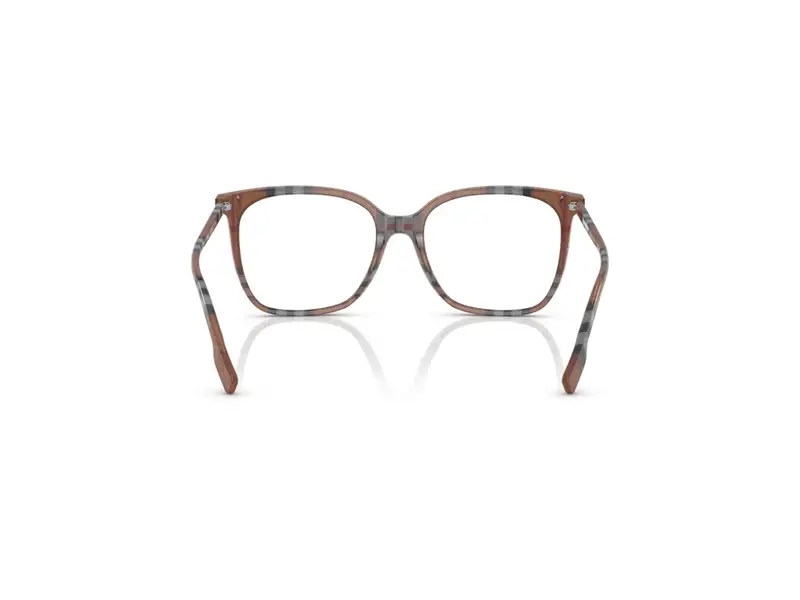 Burberry Donna BE2367 LOUISE 3966 Montature da vista Plastica Marrone a quadri Squadrata miniatura 3