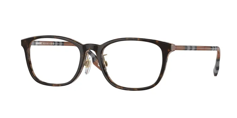 Burberry Donna BE2371D  4102 Montature da vista Acetato Tartaruga Trasparente Squadrata Normale